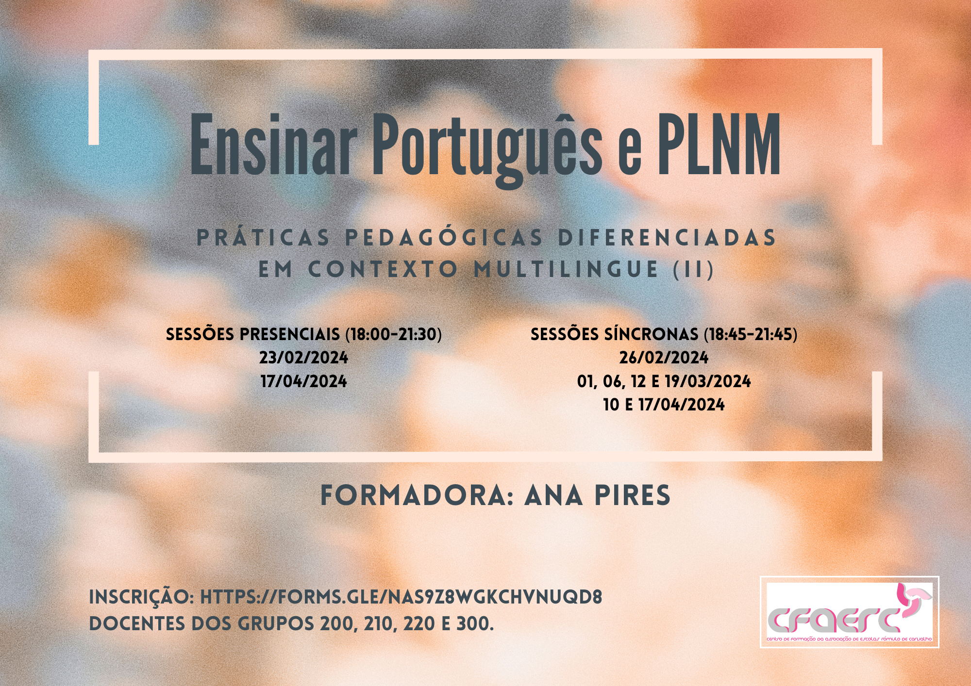 AF20-Ensinar Português e PLNM